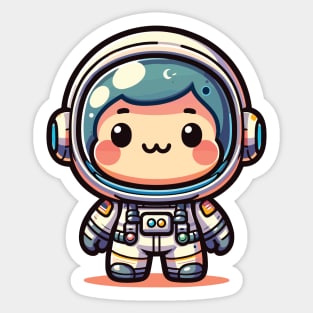 Chibi Atronaut Sticker